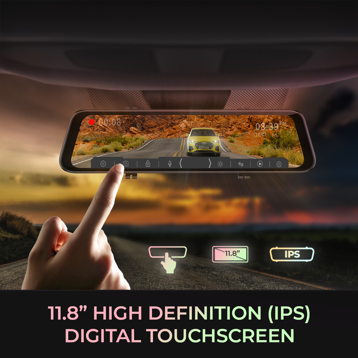 D400 4K Digital Rearview-2 copy