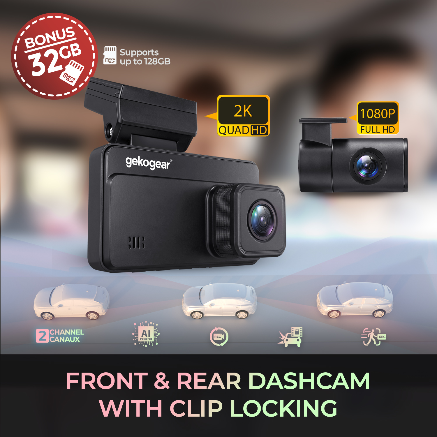 D220 Front and Rear cams