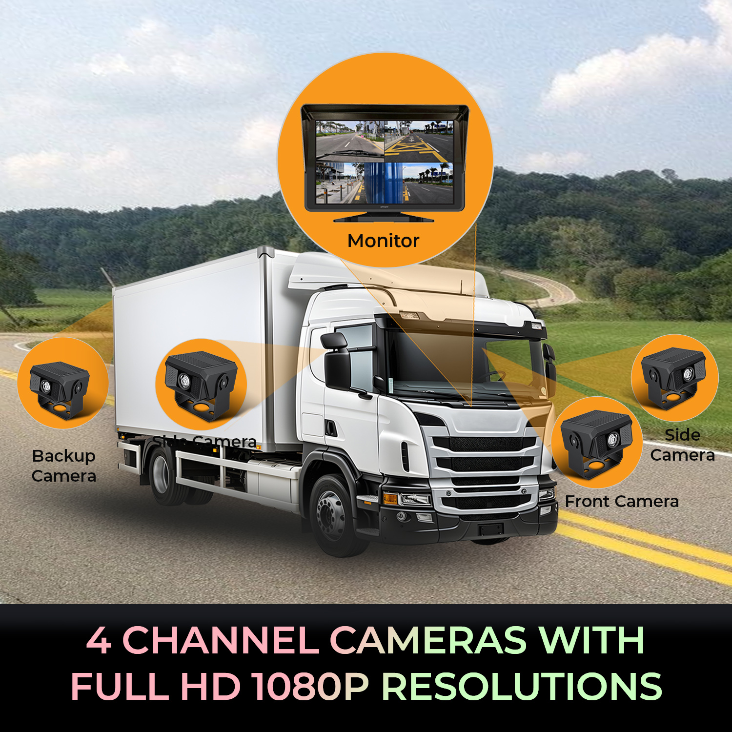 Orbit T100_ mount on truck_1